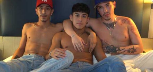 Carlos was excited for his first 3 some, Eddy Blanco and Santo Jorge were ready to stretch him out and open him up! These 2 Hung Papis passed him around, it ain't no fun if his boy can't get none!